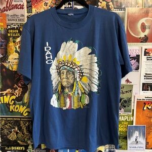 Blue Graphic T-Shirt